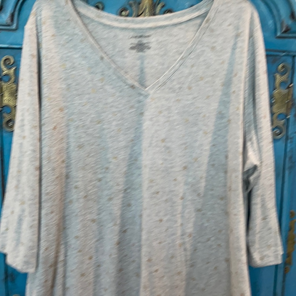 Lane Bryant 3/4 sleeve tee!